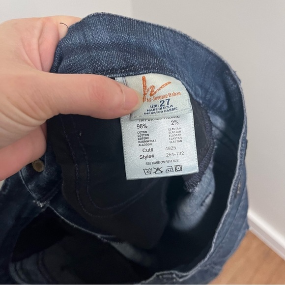 CITIZENS OF HUMANITY Hutton High Rise Wide Leg Distressed Jeans Size 27 / 4 - Picture 7 of 12